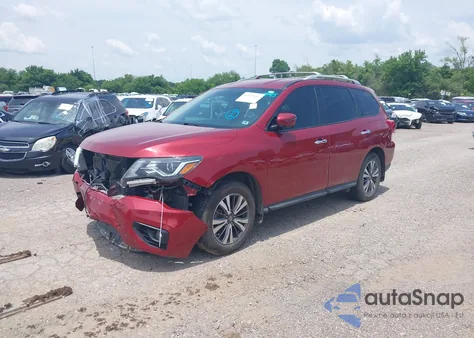 2017 Nissan Pathfinder S/Sv/Sl/Platinum from USA, damaged, VIN 5N1DR2MN2HC905094